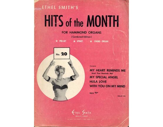 11352 | Ethel Smith's Hits of the Month - For Hammond Organs
