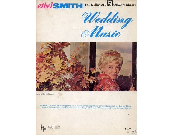 11352 | Wedding Music - For Organ - Featuring Ethel Smith - The Dollar All Organ Library