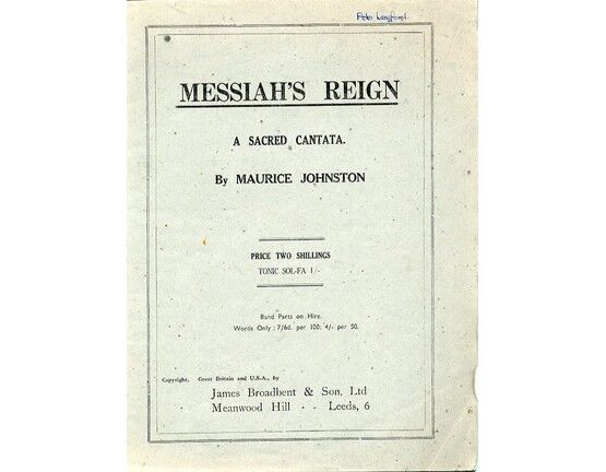 11434 | Messiah's Reign - A Sacred Cantata