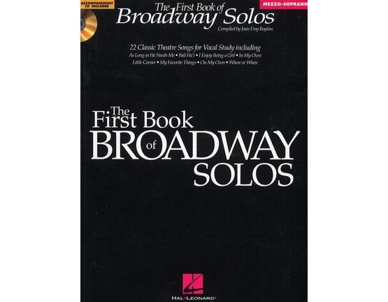 11439 | The First Book of Broadway Solos - 22 Classic Theatre Songs for Vocal Study