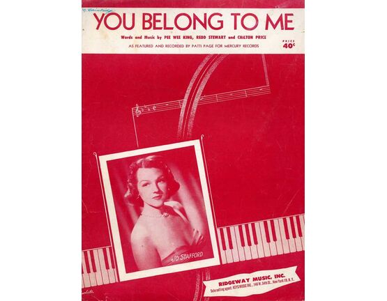 11447 | You Belong to Me - featuring Jo Stafford
