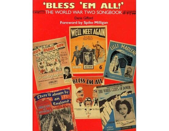 11450 | 'Bless 'Em All!' - The World War Two Songbook - For Voice & Piano with Guitar Tab