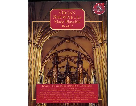 11505 | Organ Showpieces Made Playable - Book 2 - Jewels of the Repertoire