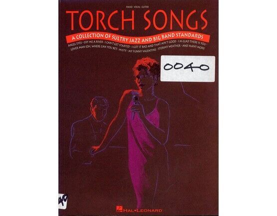 11521 | Torch Songs - A Collection of Sultry Jazz and Big Band Standards - For Voice, Piano & Guitar