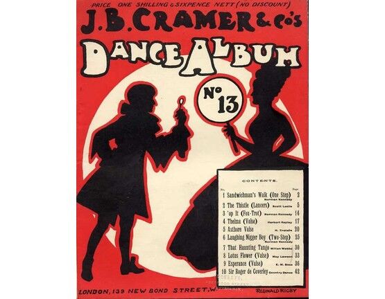 11572 | J. B. Cramer & Co.'s Dance Album - No. 13 - For Piano