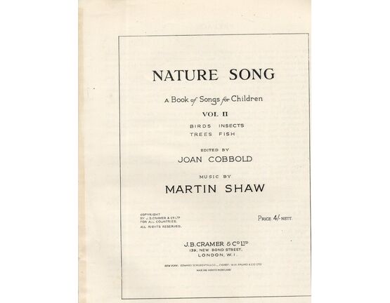 11572 | Nature Song  - A Book of Songs for Children - Volume II