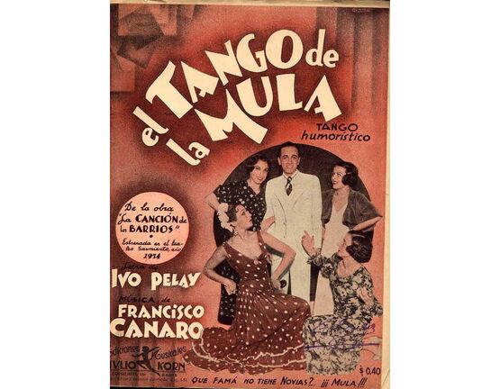 11629 | El Tango de la Mula - Tango Humoristico
