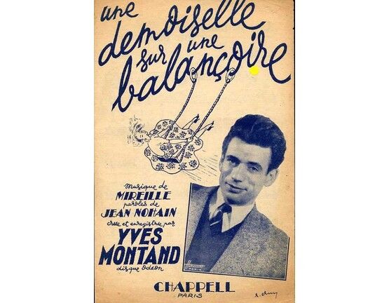 11631 | Une Demoiselle Sur Une Balancoire - Featuring Yves Montand