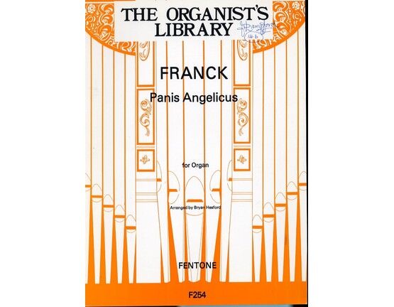 11649 | Panis Angelicus  (O Wond'rous Heavenly Bread) for Organ - F254