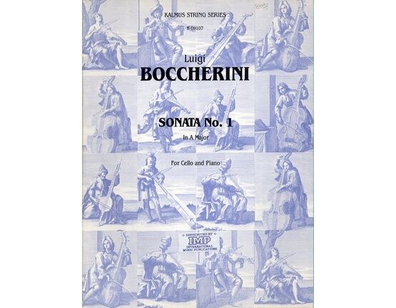 11658 | Boccherini - Sonata No. 1 in A Major - For Cello and Piano