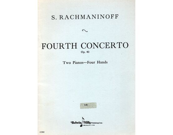 11658 | Fourth Concerto - Op. 40 - Two piano, Four hands