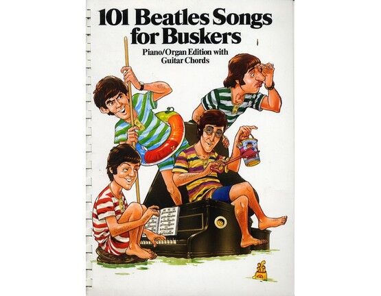 11659 | 101 Beatles Songs for Buskers - Piano - Organ Edition with Guitar Chords