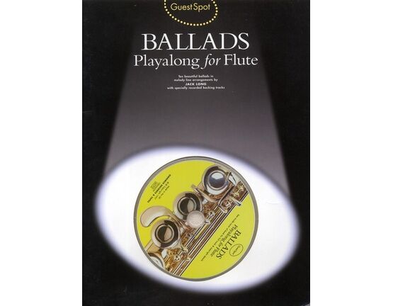11659 | Ballads - Playalong for Flute - 10 Beautiful Ballads in Melody Line Arrangements with Specially Recorded Backing Tracks