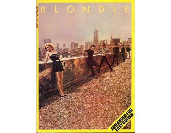 11659 | Blondie - Autoamerican - Arranged for Easy Guitar with Lyrics