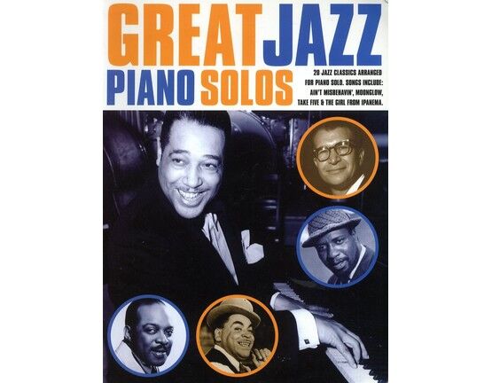11659 | Great Jazz Piano Solos - 20 Jazz Classics arranged for Piano Solo