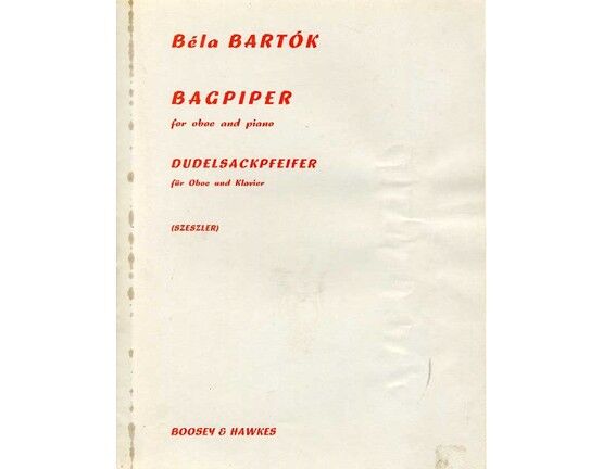 11664 | Bartok - Bagpiper - For Oboe and Piano