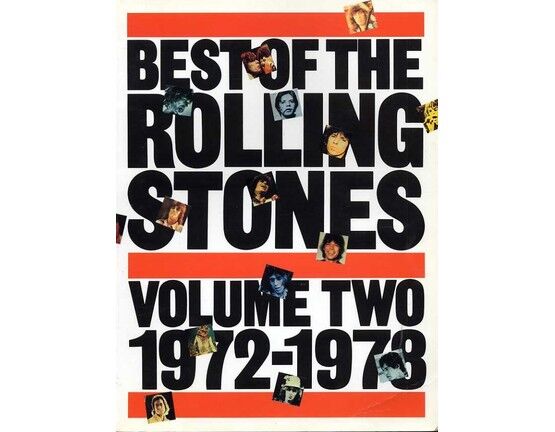 11668 | Best of The Rolling Stones - Volume Two (1972-1978) - For Voice and Piano with Guitar Tablature - Featuring The Rolling Stones