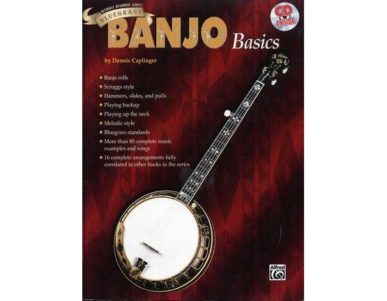 11699 | Bluegrass Banjo Basics - Ultimate Beginner's Series - With Accomanying CD