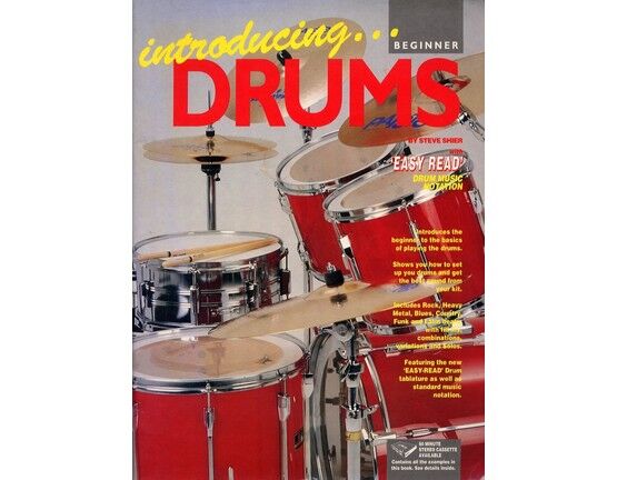 11740 | Introducing Drums - Beginners - Easy Read Drum Music Notation -