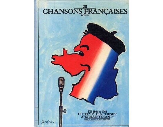 11750 | 20 Chansons Francaises - Tome 1 - De 1866 a 1962 - With Piano and Guitar accompaniment