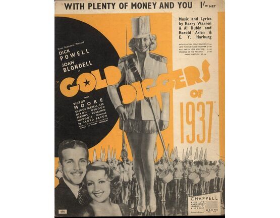 11831 | With Plenty of Money and You - Song Featuring Dick Powell and Joan Blondell - From the film "Gold Diggers of 1937"