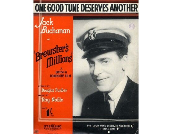 11835 | One Good Tune Deserves Another - Featuring Jack Buchanan in "Brewster's Millions"
