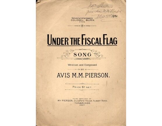 11865 | Under the Fiscal Flag - Song Dedicated to Colonel Burn Fyvie