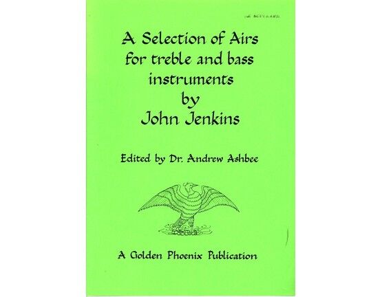 11878 | Jenkins - A Selection of Airs for Treble and Bass Instruments