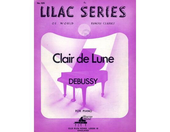 11919 | Debussy - Clair de Lune  - Lilac Series of World Famous Classic - No. 105