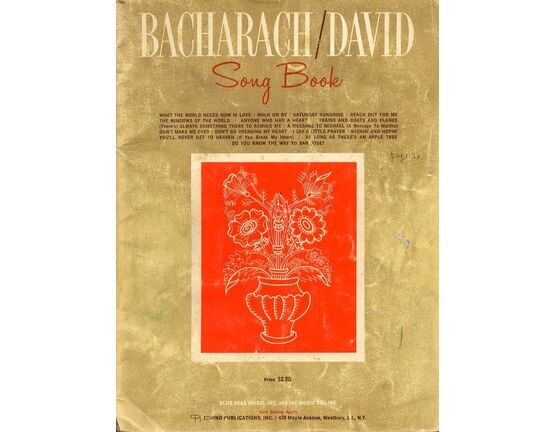 11938 | Bacharach/David - Song Book