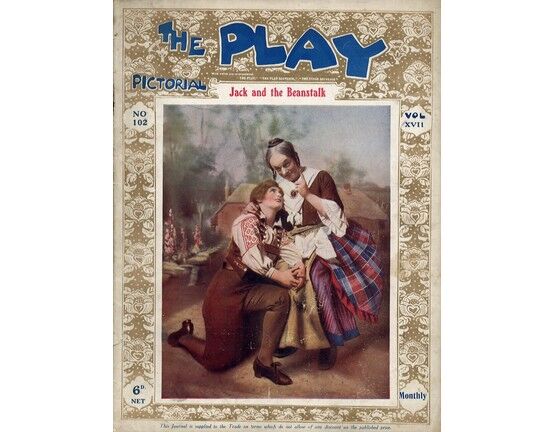 11977 | The Play Pictorial, No.102 - Vol. XVII - "Jack and the Beanstalk" Drury LaneTheatre, London 1910
