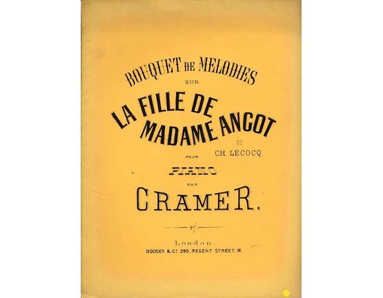 120 | La Fille De Madame Angot, for piano