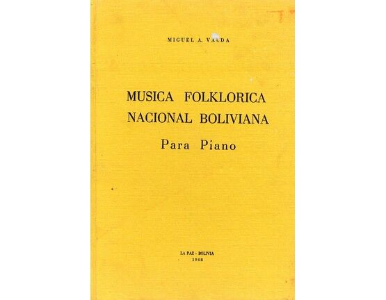 12064 | Musica Folklorica Nacional Boliviana - For Piano