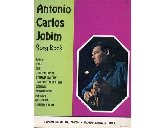 12098 | Antonio Carlos Jobim Song Book with Photographs
