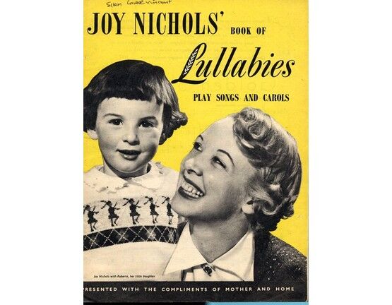12136 | Joy Nichols' Book of Lullabies - Play songs and carols