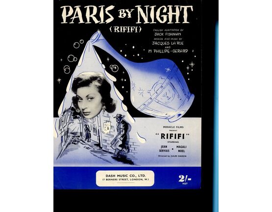 12161 | Paris by Night - Song Featuring Jean Servais in the Film "Rififi"