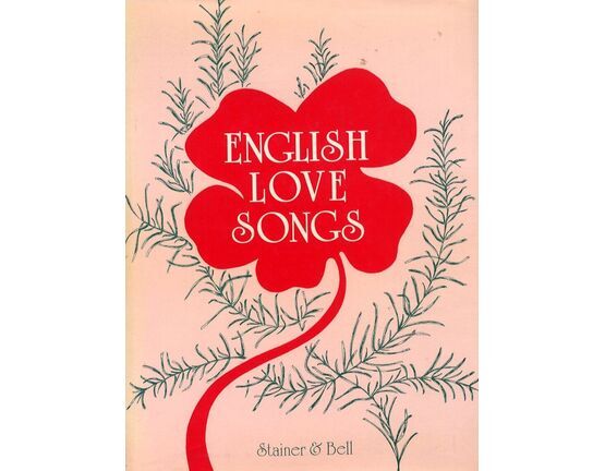 12189 | English Love Songs - For Voice and Piano