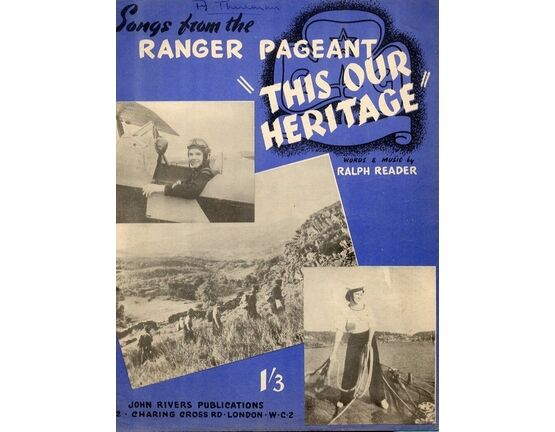 12201 | Songs from the Ranger Pageant "This Our Heritage"