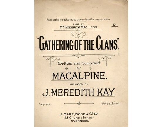12242 | Gathering of the Clans - Song