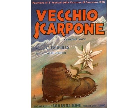 12268 | Vecchio Scarpone - Canzone Slow - Song in Italian