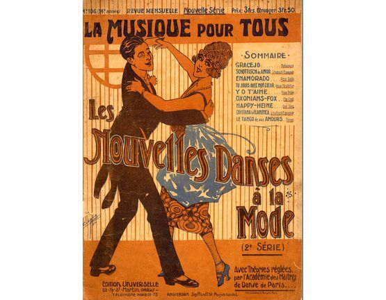 12272 | Les Nouvelles Danses à la Mode - La Musique Pour Tous - Piano Solos - Revue Mensuelle No. 106