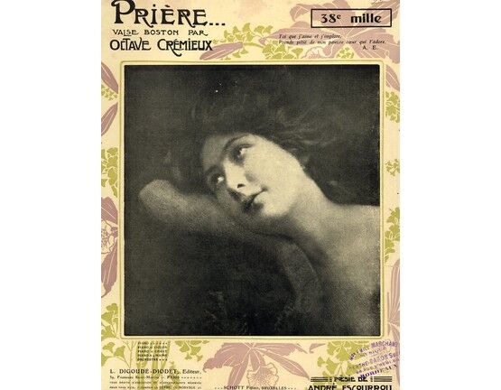 12277 | Prière... - Verschmähte Liebe - Répertoire De Lilo de la Scala - Song in French and German