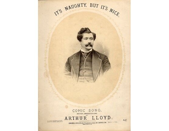 12305 | It's Naughty, But it's Nice - Sung by Arthur Lloyd - Comic Song