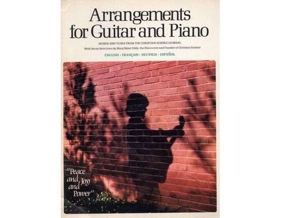 12341 | Arrangements for Guitar and Piano - Words and Tunes from the Christian Science Hymnal with Seven Selections  - in German, English, French and Spanish