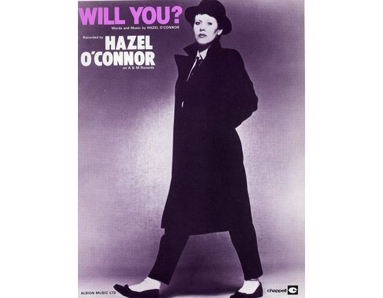 12356 | Will You? - Featuring Hazel O'Connor - Song
