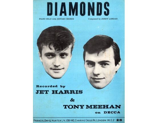 124 | Diamonds - Piano solo with guitar chords - Jet Harris and Tony Meehan
