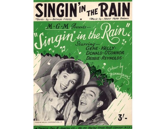 124 | Singin' in the Rain - M.G.M Presents "Singin' in the Rain" Starring Gene. Kelly, Donald O'Connor & Debie Reynolds