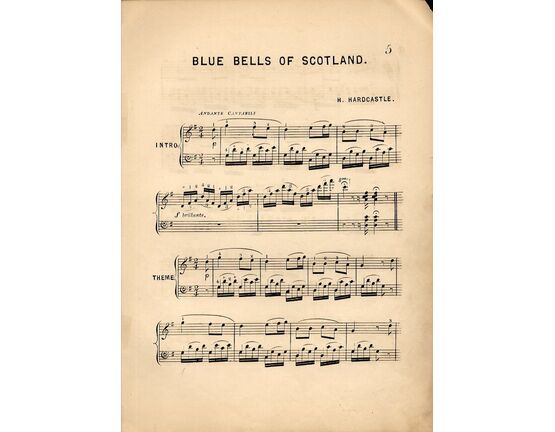 12436 | Blue Bells of Scotland - Piano Solo