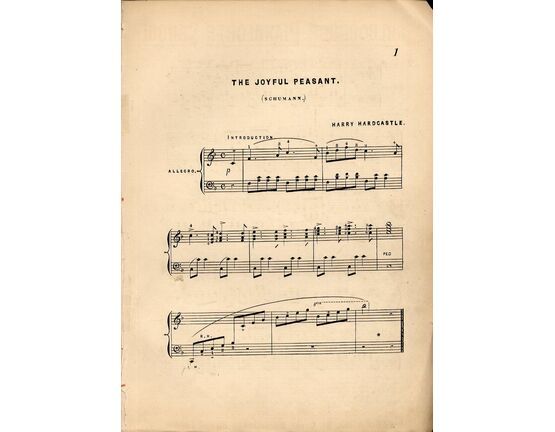 12436 | The Joyful Peasant (Schumann) - Piano Solo