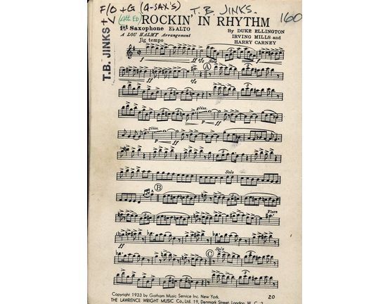 12469 | Rockin' In Rhythm - Arrangement for Full Orchestra